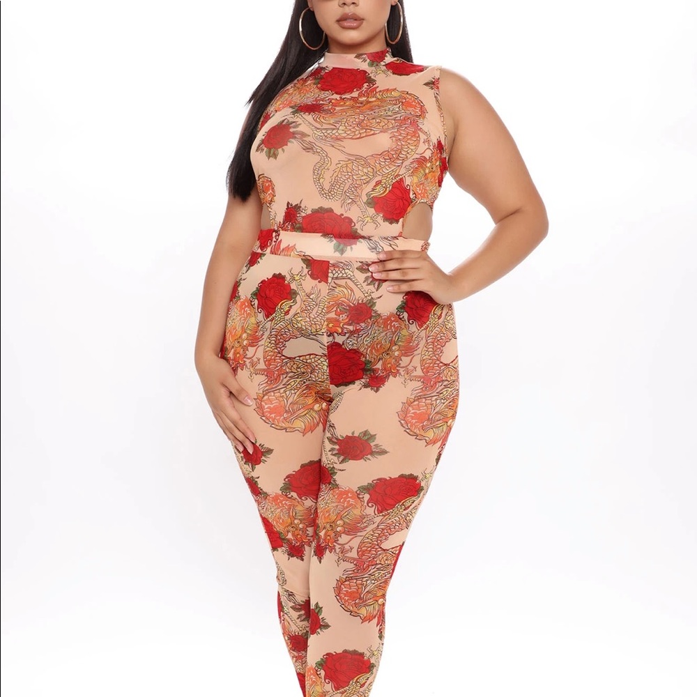Mesh Jumpsuit  **BRAND NEW**